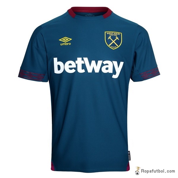 Camiseta West Ham Replica Segunda Ropa 2018/19 Azul